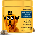 Dog Probiotic & Prebiotic Blend - Dr Woow Soft Chews - Hoochie Poochie