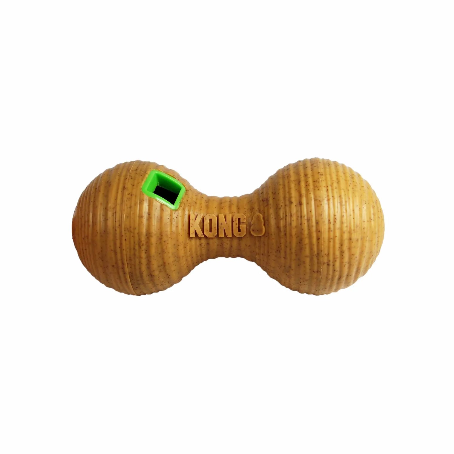 KONG(R) Bamboo Feeder Dumbbell Dog Enrichment Toy Medium