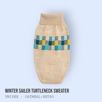 Winter Sailor Sweater - Oatmeal Mix - Hoochie Poochie