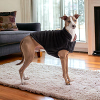 Reversible Chalet Dog Coat/Jacket - Black - Hoochie Poochie